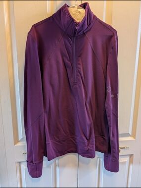 Lululemon Purple Half-Zip Athletic Pullover